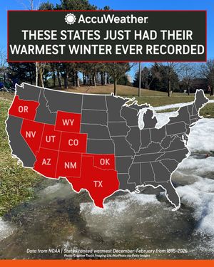 Image post by @accuweather on Instagram