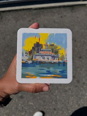 Image post by @umapaints on Instagram