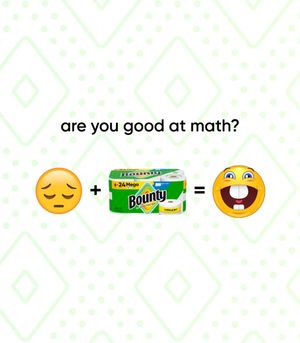 Image post by @bountypapertowels on Instagram