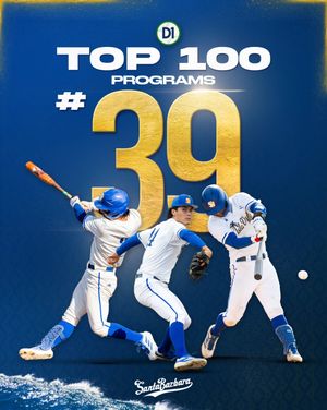 Image post by @ucsb_baseball on Instagram