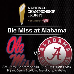Image post by @cfbplayoff on Instagram