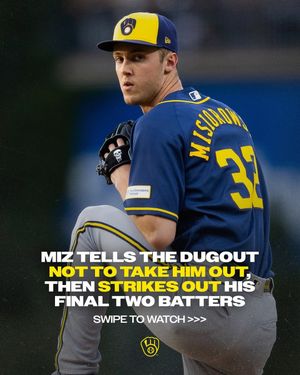 Image post by @brewers on Instagram