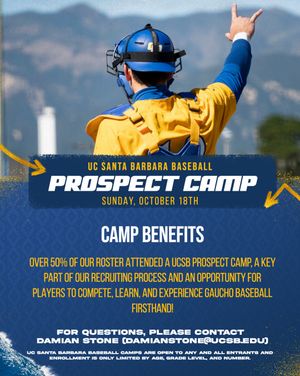 Image post by @ucsb_baseball on Instagram