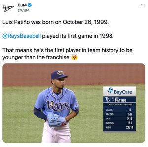 Image post by @raysbaseball on Instagram