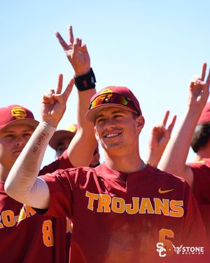Image post by @USC_Athletics on Twitter