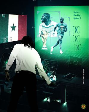 Image post by @footballsenegal on Instagram