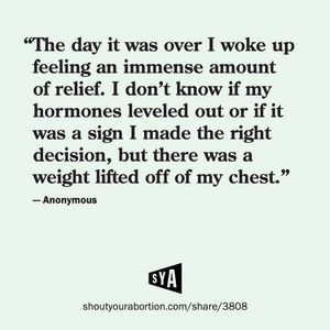 Image post by @shoutyourabortion on Instagram
