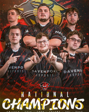 Image post by @davenportesports on Instagram