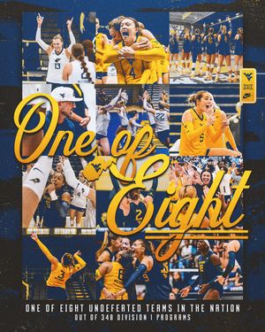 Image post by @wvuvolleyball on Instagram