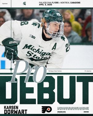 Image post by @msu_hockey on Instagram