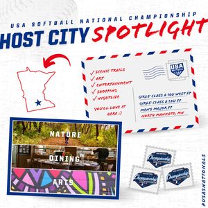Image post by @USASoftball on Twitter