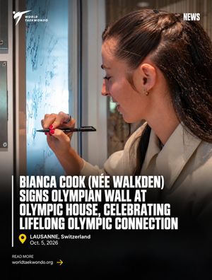 Image post by @worldtaekwondo on Instagram