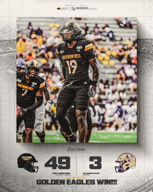 Image post by @southernmissfb on Instagram