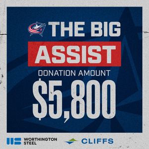 Image post by @BlueJacketsNHL on Twitter
