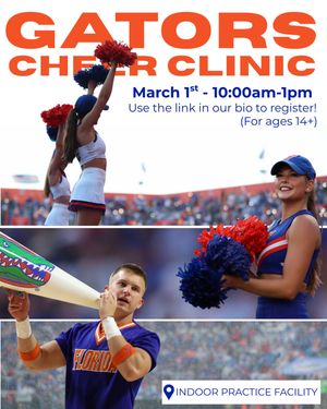 Image post by @gatorscheer on Instagram