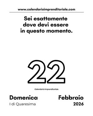 Image post by @calendarioimprenditoriale on Instagram