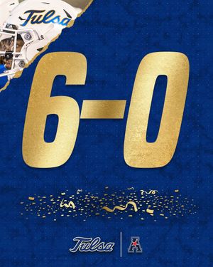 Image post by @TulsaFootball on Twitter