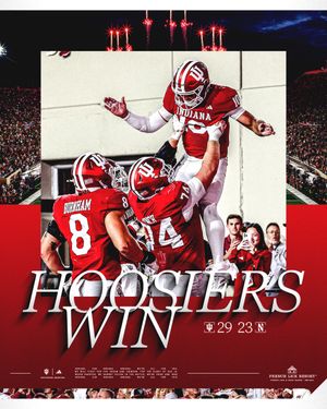 Image post by @indianafootball on Instagram