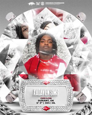 Image post by @RazorbackFB on Twitter