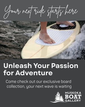 Image post by @MuskokaBoatGallery on Facebook