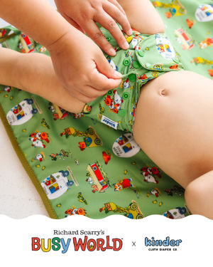 Image post by @kinderclothdiapers on Instagram