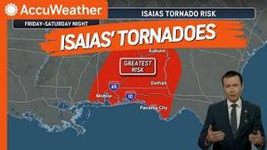 Video post by @accuweather on YouTube