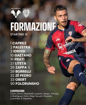 Image post by @cagliaricalcio on Instagram