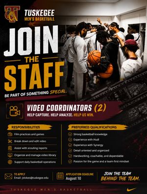 Image post by @tuskegee_mbb on Instagram