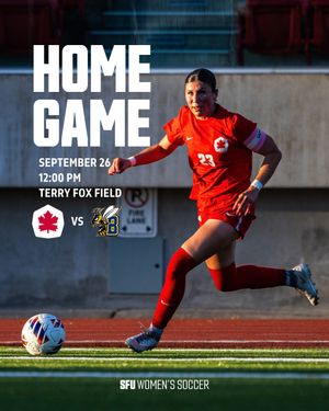 Image post by @sfu_athletics on Instagram