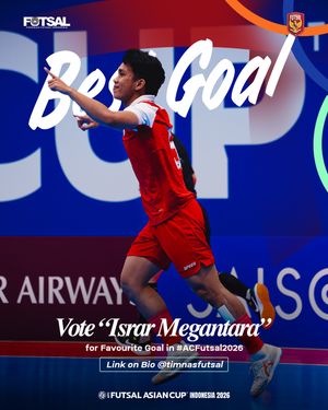 Image post by @timnasfutsal on Instagram