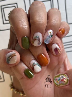 Image post by @111nail_omotesando on Instagram