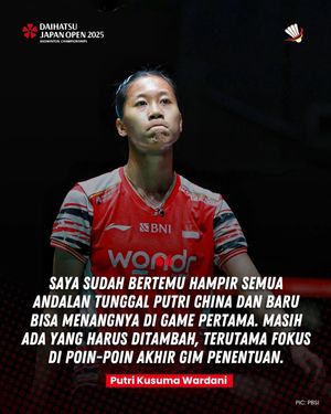 Image post by @bolalobbadminton on Instagram