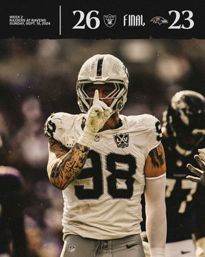 Image post by @raiders on Instagram
