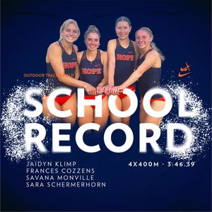 Image post by @hopecollegetrack on Instagram