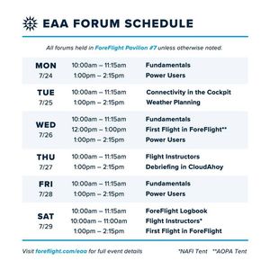 Image post by @foreflight on Facebook