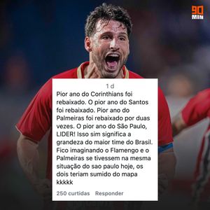 Image post by @90minbrasil on Instagram
