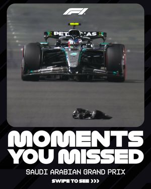 Image post by @f1 on Instagram