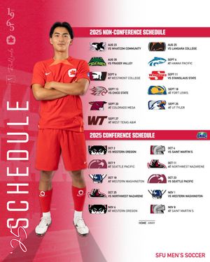 Image post by @sfu_athletics on Instagram