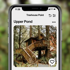 Image post by @treehousepoint on Instagram