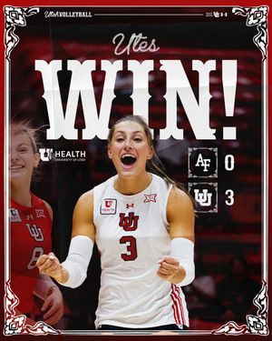 Image post by @utahvolleyball on Instagram