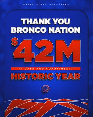 Image post by @boisestatebroncos on Instagram