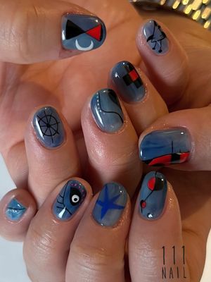 Image post by @111nail_omotesando on Instagram