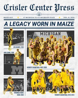 Image post by @umichwbball on Instagram