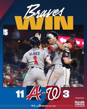 Image post by @braves on Instagram
