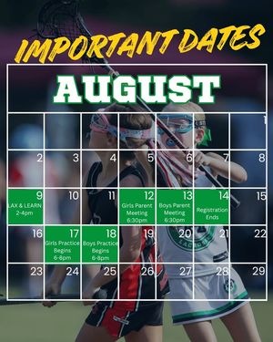 Image post by @Hoya Youth Lacrosse Association on Facebook