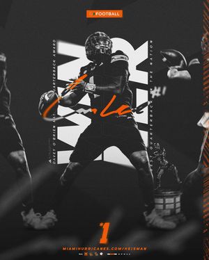 Image post by @canesfootball on Instagram