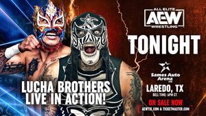 Image post by @AEW on Twitter