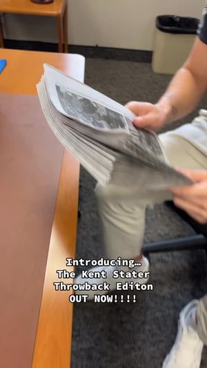 Video post by @Kent State Student Media on Facebook