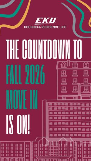 Video post by @EKUHousing on Facebook