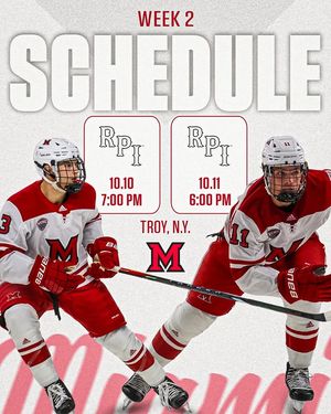 Image post by @miamioh_hockey on Instagram
